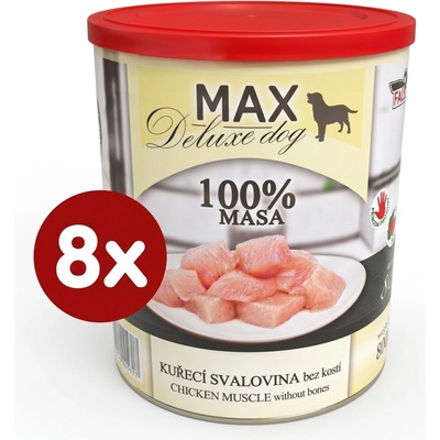 Sokol Falco MAX deluxe kuracie prsia bez kosti 8 x 800 g