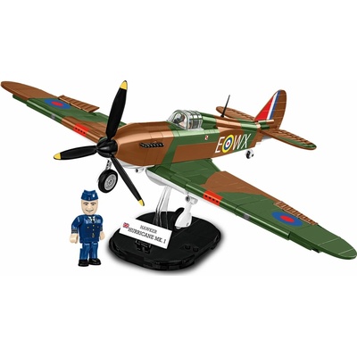 COBI 5762 World War II Stíhací letoun Hawker Hurricane (no.302 Sqn.RAF)