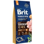 Brit Premium by Nature Adult Medium 15 kg
