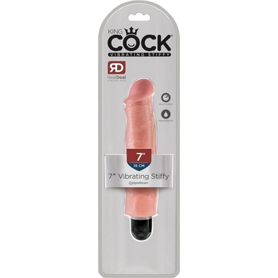 Pipedream King Cock 7" Vibrating Stiffy