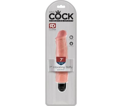 Pipedream King Cock 7" Vibrating Stiffy
