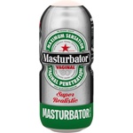 Alive Masturbator Heineken Vagina