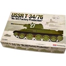 Zvezda Model Kit T 34 76 mod.1943 Uralmash 3689 1:35