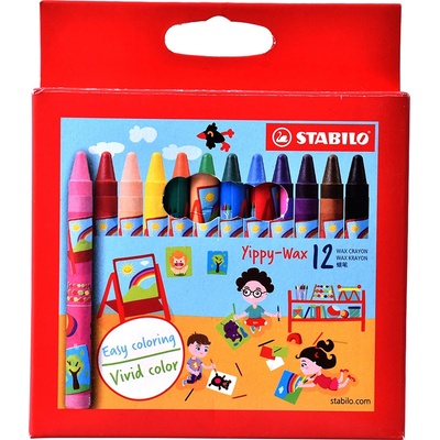 STABILO Yippy-Wax 12 ks