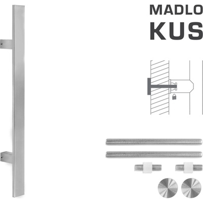 MPkovania FT - MADLO kód K41S 40x10 mm UN ks Rozteč madla: 210 mm, Rozmer profilu madla: 40x10 mm, Dĺžka: 400 mm