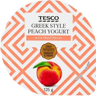 Tesco Greek Style jogurt broskyňový 125 g