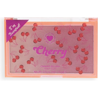 I Heart Revolution Ombre duo lícenka Cherry 15 g