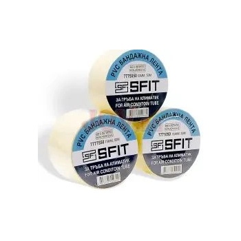 БАНДАЖНА ЛЕНТА ЗА КЛИМАТИЦИ SFIT Без лепило 75mm x 50m