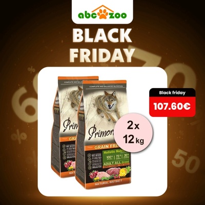 Primordial GF Adult Deer & Turkey 2 x 12 kg