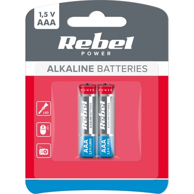 Rebel LR03 1,5 V 2 ks L-BAT0066B AAA