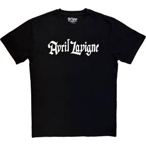 Avril Lavigne Logo Mono Black XL Риза (AVLAVTSLOGO01MB04)