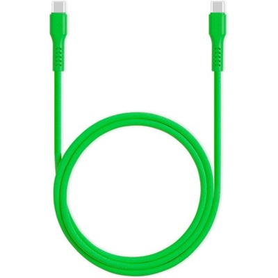Ttec Data кабел ttec USB-C to USB-C 60W PD 120cm, Neon Зелен