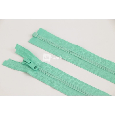 de-park Zip YKK - 75cm - dělitelný - tmavá mintová