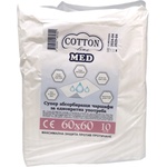 Cotton line med супер абсорбиращи чаршафи за еднократна употреба, 60х60см, 10 броя