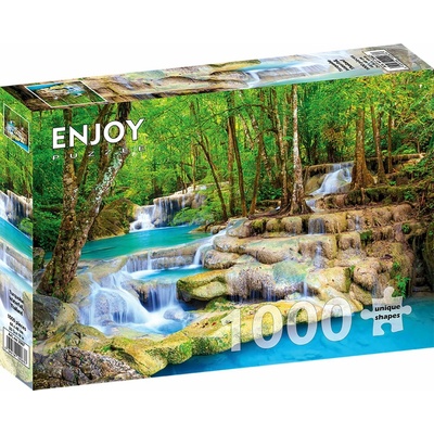 Enjoy Tyrkysový vodopád Thajsko 1000 dielov
