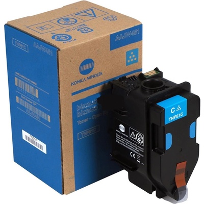 Konica Minolta TNP-81C AAJW451 лазурен (cyan) оригинален тонер (AAJW451)