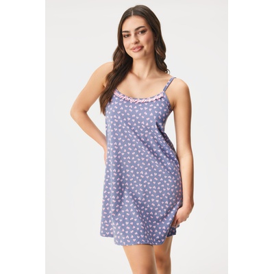 Italian Fashion Памучна нощница за кърмачки Tiana къса (TianaIF_kos)