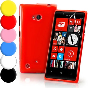 Nokia Lumia 720 Силиконов Калъф + Скрийн Протектор