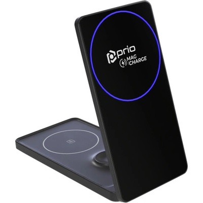 Безжично зарядно PRIO 15W FAST CHARGER 3в1 magsafe (35481)