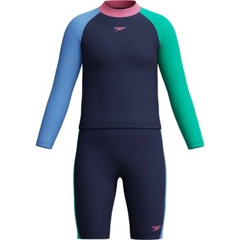 Speedo Комплект 2 части с uv защита girls colourblock set