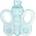 Lorelli Гризалка Lorelli Baby Care - Пеперуда, Аqua blue (10210160005)