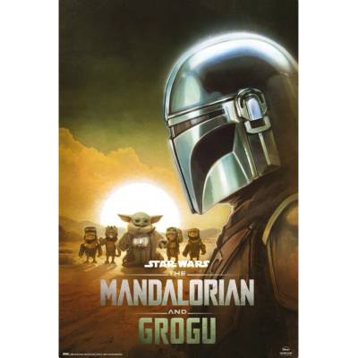 Disney Plakát Star wars The Mandalorian a Grogu