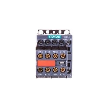 Siemens AG Auxiliary relay 4NO 4NC coil 24V DC S00 screw connection with steadily fixed contact block auxiliary 3RH2244-1BB40