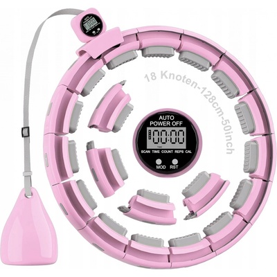 Sonkoloro Hula hop s výstupkami 128 cm ružový