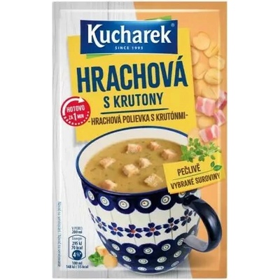 Kucharek instantní polévka hrachová s krutony 21 g