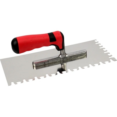 Marcons Hladítko nerez zub K PROFI softgrip červ. 280x13x0.75mm