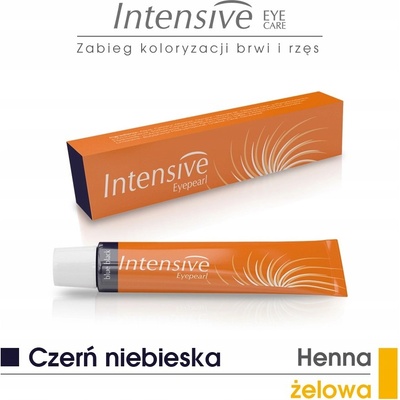 Intensive Eyepearl farba na obočie Intensive modro čierna 20 ml
