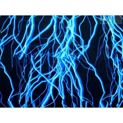 úplet plavkovina neon modrý