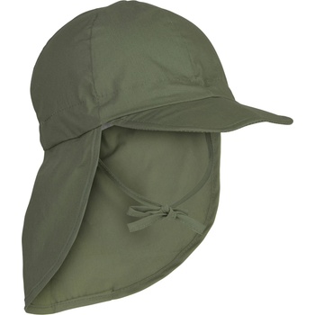 Mikk-Line Детска шапка с козирка Mikk-Line Kid's Summercap Long Neck Solid Cap - Dusty Olive - размер 53 cm (904-4036-0217)