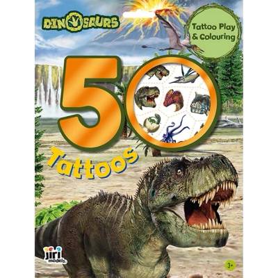 Jiri Models Tetovací set 50+ Dinosaury