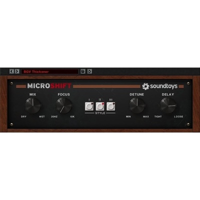 SoundToys MicroShift 5