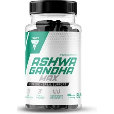 Trec Nutrition Ashwagandha Max, 335 mg, 60 капсули, Trec Nutrition