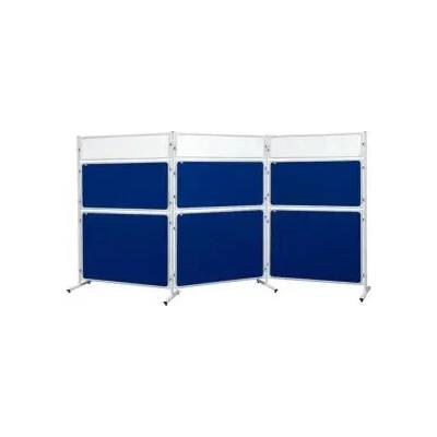 B2B Partner Oboustranná textilní tabule pro paravany TM, 1200 x 900 mm