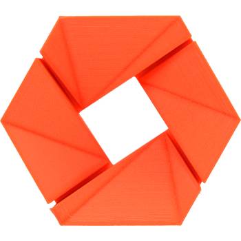 3DJAKE easyPETG Matte Neon Orange - 1, 75 mm / 1000 g (9010707008286)