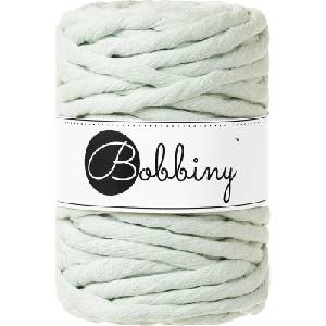 Bobbiny Macrame Cord 9 mm 30 m Milky Green юта (ML-E013)