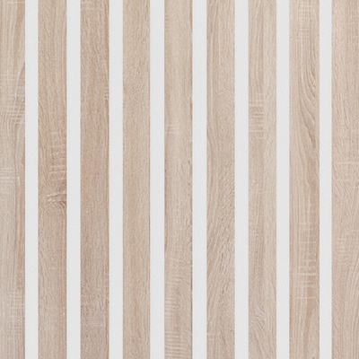 Archo - Akustický panel Design line CPL Bardolino na bílém HDF 2600 x 400 x 21 mm
