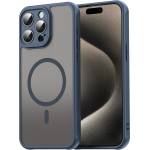 Techsuit Калъф за iPhone 15 Pro - HaloFrost II MagSafe - Тъмно Blue (KF2350963)