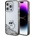 KARL LAGERFELD Кейс Karl Lagerfeld KLHCP15XLKCNSK за iPhone 15 Pro Max 6.7", прозрачен, твърд, Liquid Glitter Choupette (3666339164225)