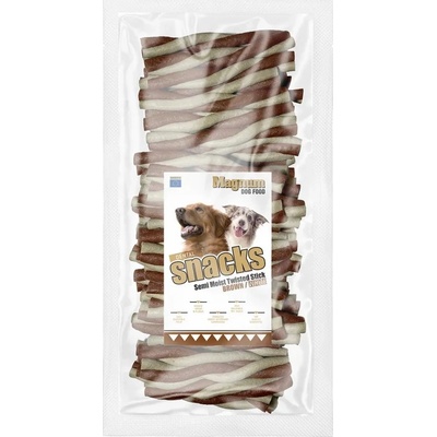 Fine Dog Jerky kříž slanina 12,5 cm 50 ks