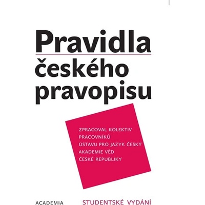 Pravidla českého pravopisu -