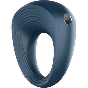 Satisfyer Power Ring - водоустойчива вибрираща пенисова халка (сива)