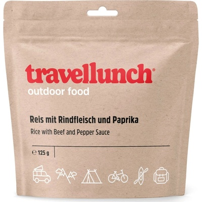 Travellunch Pikantní hovězí s rýží a zeleninou 125 g