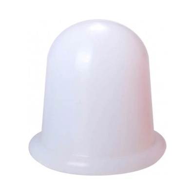 Lipt silikonová baňka bílá M