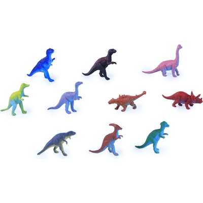 Rappa - Комплект фигурки Динозаври I - 10 броя, 7 см