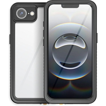 Apple iPhone 16e REDPEPPER Водоустойчив / Удароустойчив Калъф + Скрийн Протектор - Черен, IP68