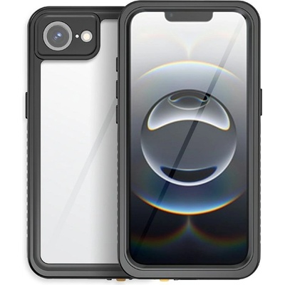 Apple iPhone 16e REDPEPPER Водоустойчив / Удароустойчив Калъф + Скрийн Протектор - Черен, IP68